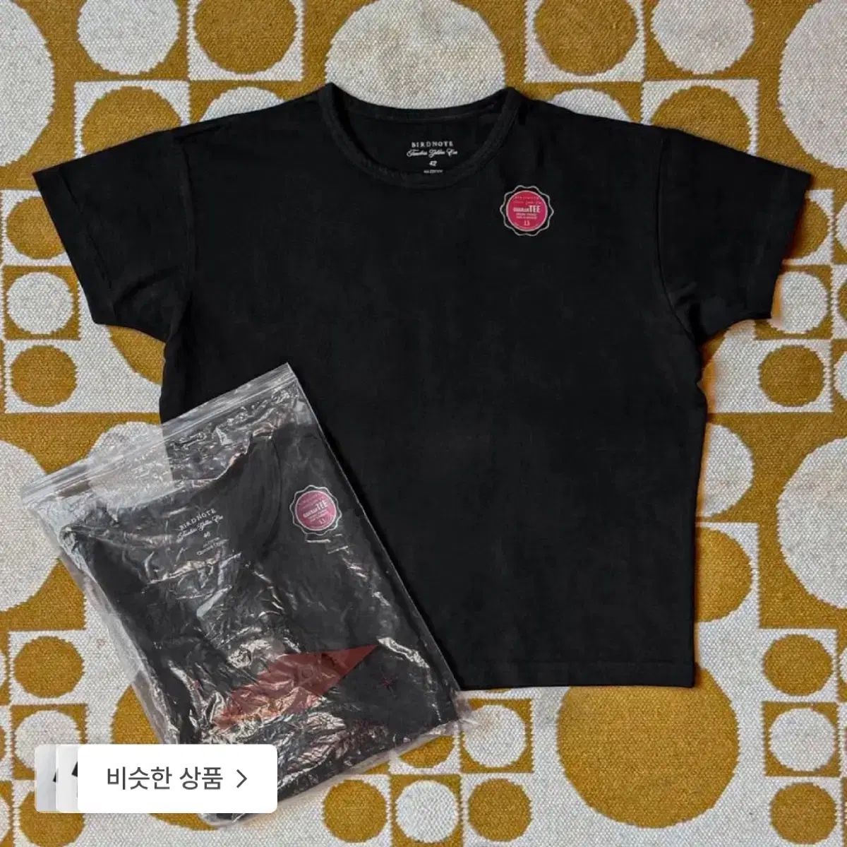新品 42 BIRDノート シンボル 半袖Tシャツ 2パック