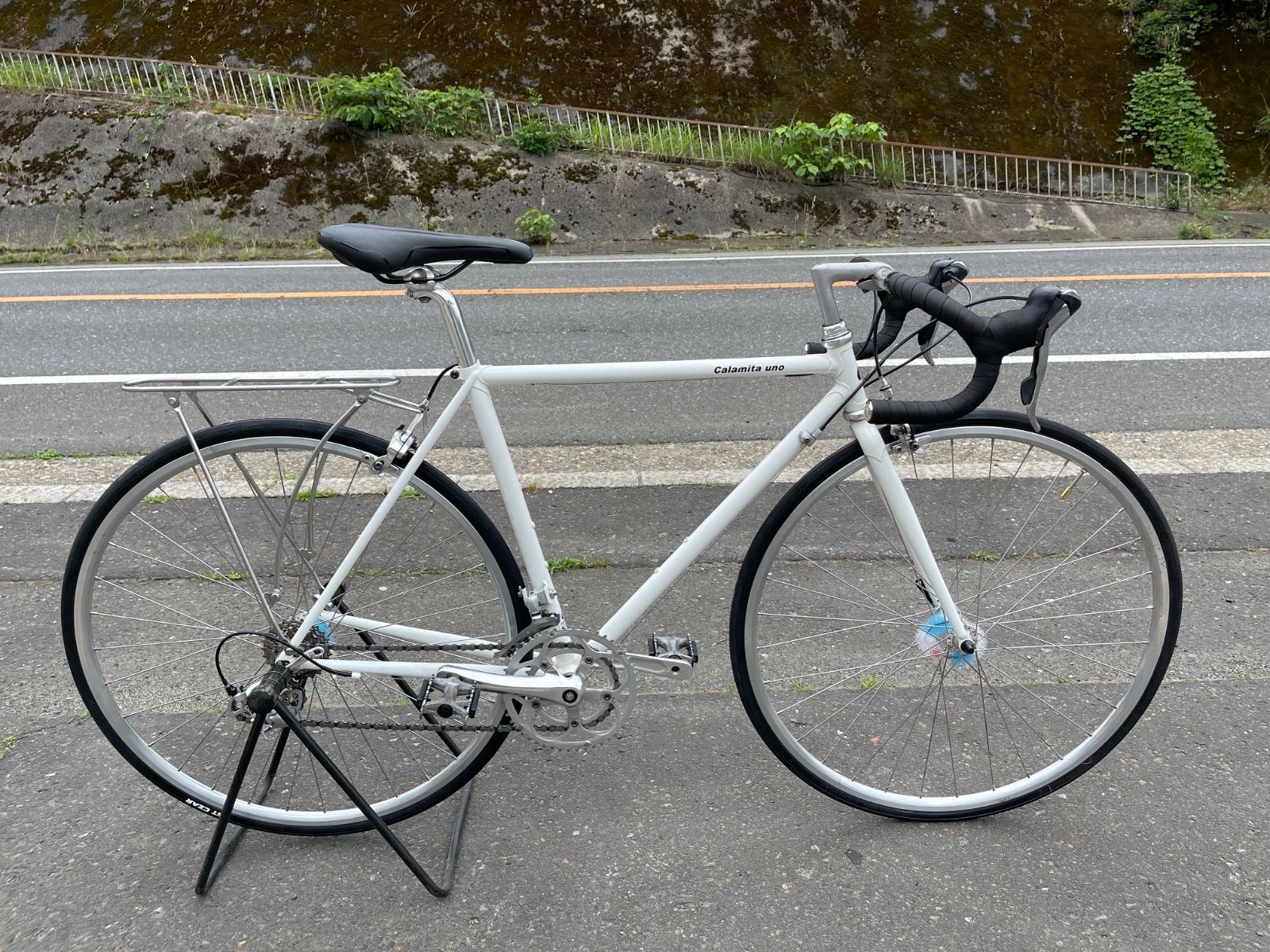 0397【即乘】送料無料 Calamite uno ロードバイク SHIMANO 2X9S 18速