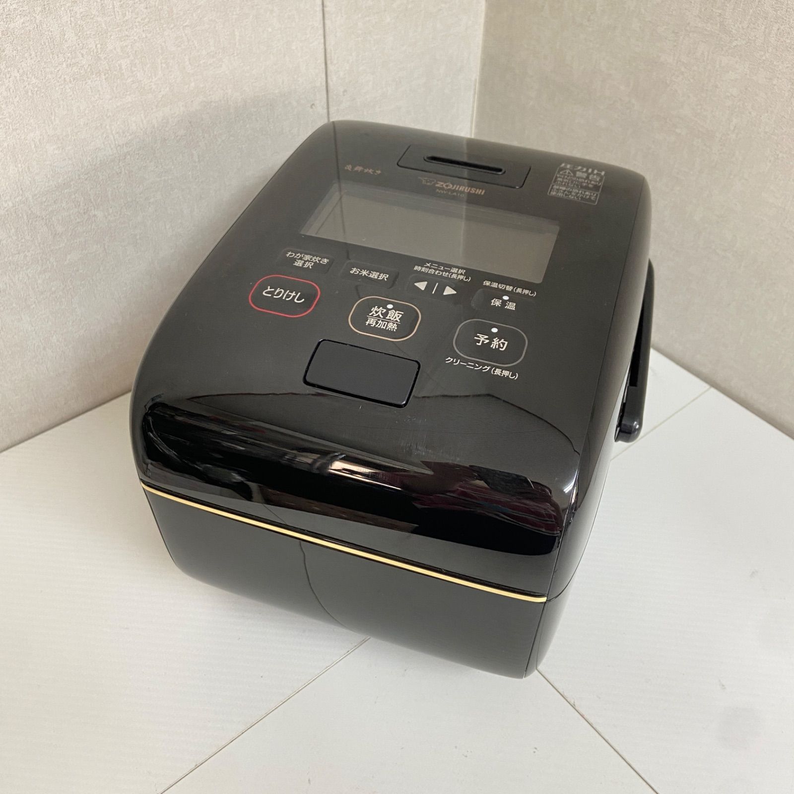 象印 圧力IH炊飯ジャー 炎舞炊き NW-LA10-BZ（5.5合 / 黒漆） - メルカリ