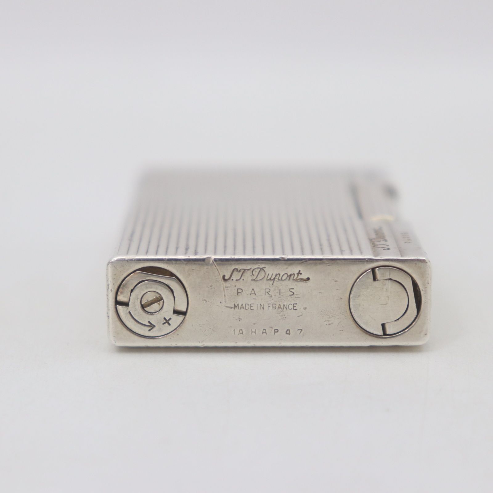 S.T. Dupont シルバー ガスライター 本体 ギャッツビー ライン ITSQEN9N6WZW S.T.Dupont デュポン ガスライター ギャッツビー ヴァー