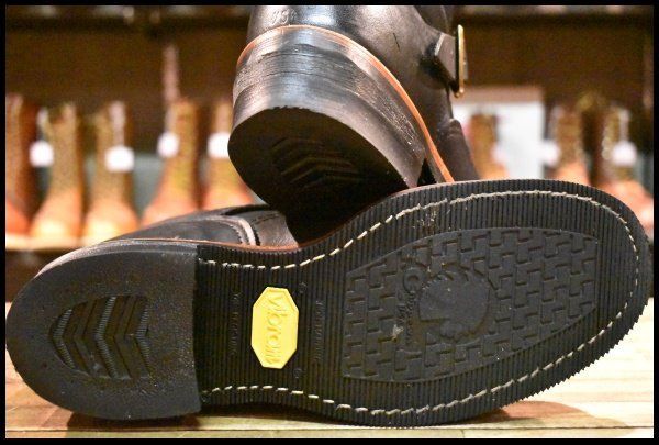 7E 良品 黒タグ】Chippewa チペワ 91002 ショートエンジニア 7インチ