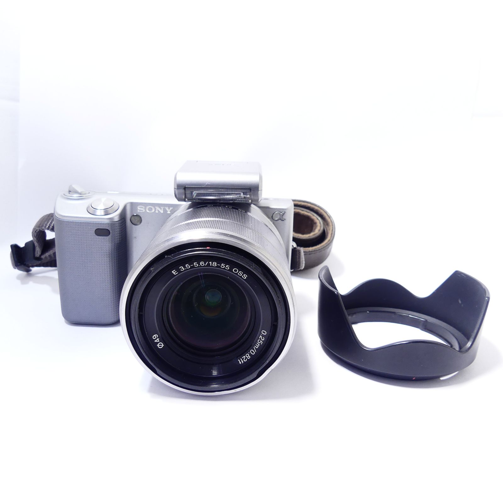 SONY α NEX-5 E3.5-5.6/18-55 OSS 0.25ｍ/0.82ft ミラーレス 一眼 デジタルカメラ デジイチ