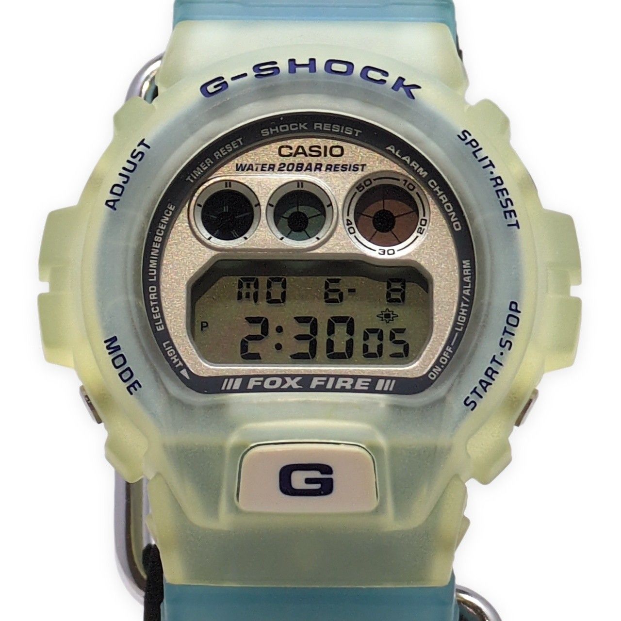 G-SHOCK ジーショック CASIO カシオ 腕時計 DW-6900WC-2AT W.C.C.S. 国際サンゴ礁保護協会 マンタ FOX FIRE メンズ 90's 90年代