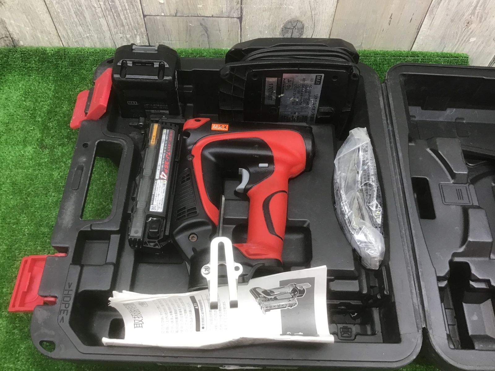 【中古動作品】マックス(MAX) コードレスピンネイラ TJ-35P4-BC/1850A◆アクトツール富山店◆C