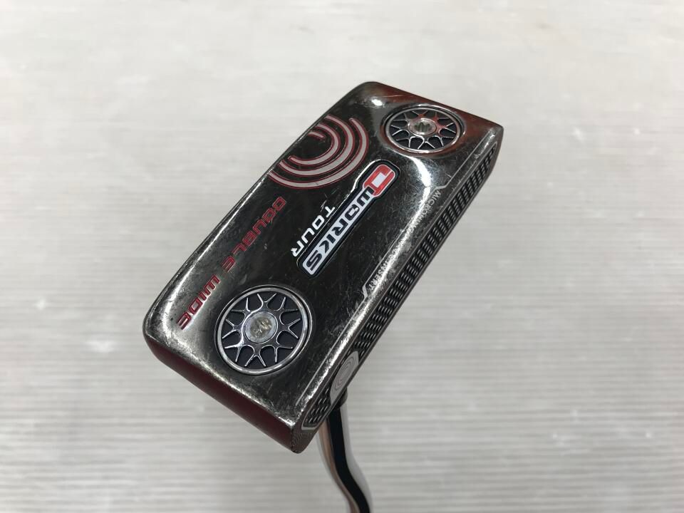 オデッセイ　【訳あり】O-WORKS TOUR DOUBLE WIDE レッド　パター　中古　ゴルフドゥ！成田美郷台店【最短即日発送】