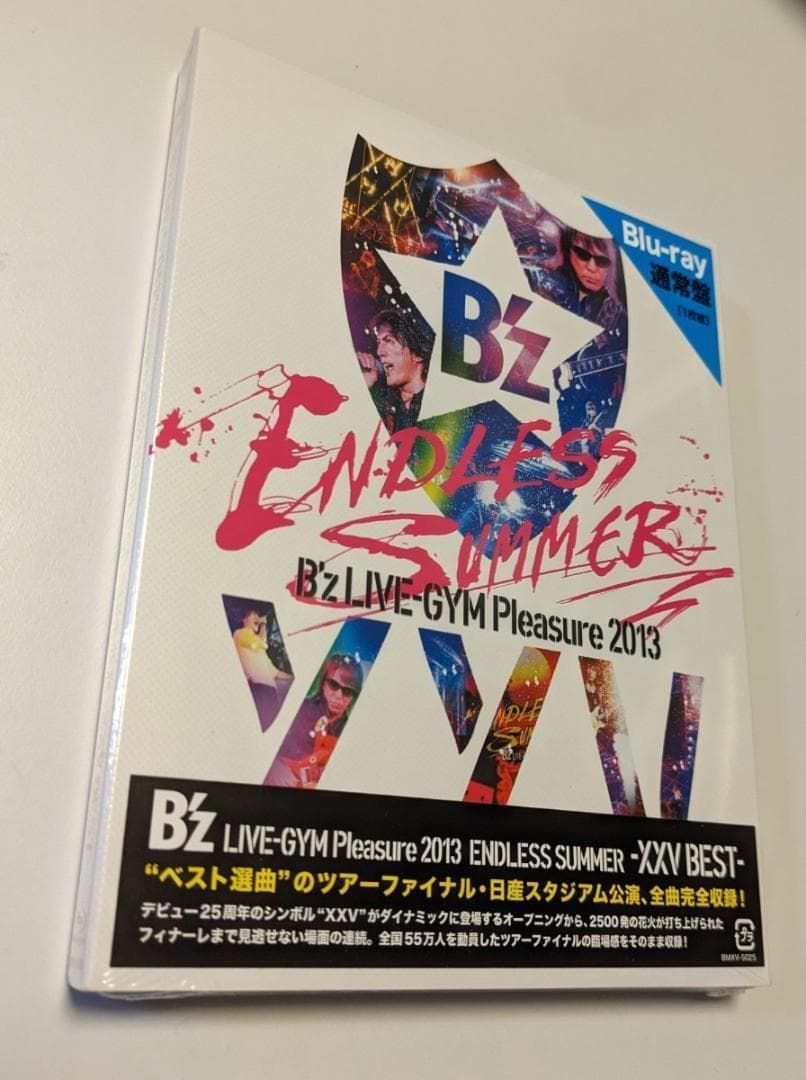 Blu-ray B'z LIVE-GYM Pleasure 2013 ENDLESS SUMMER XXV BEST ブルーレイ ビーズ 稲葉浩志 松本孝弘 4582283797380