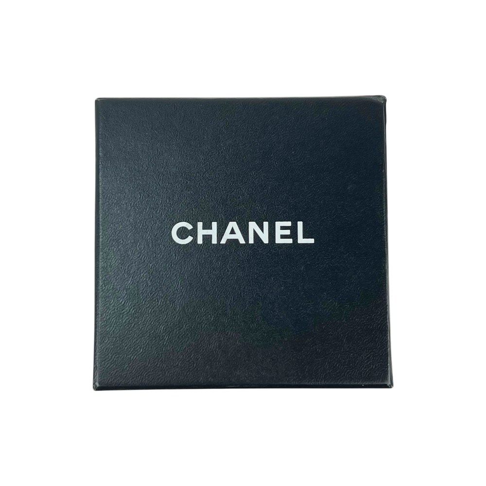 シャネル □美品□ カメリア バングル フラワー シルバー ホワイト