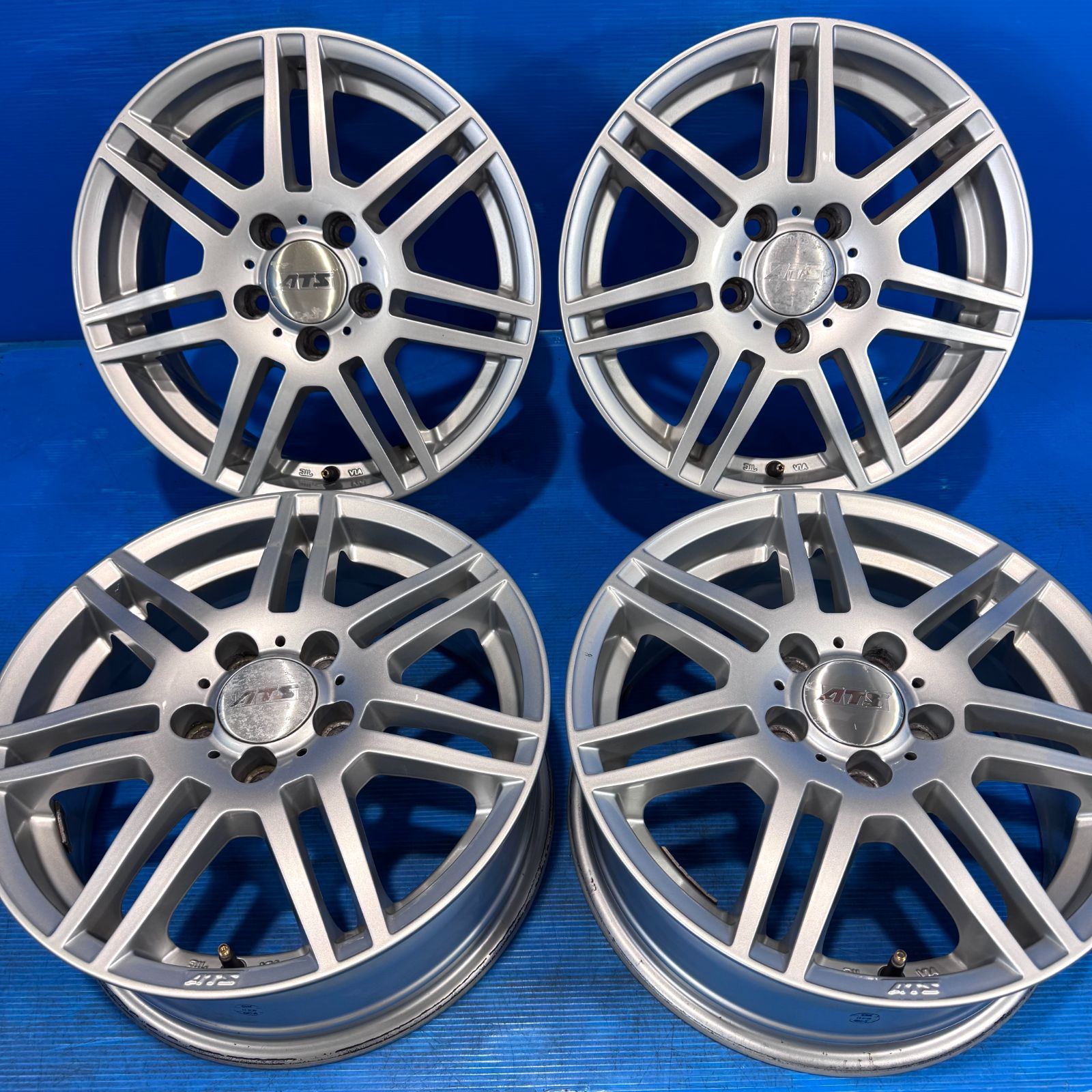 ベンツ純正ボルト対応 ATS TWIN 16インチ 4本 6.5J+49 5H 112 66.6mm Aクラス Bクラス CLA ドイツ製 スタッドレス用に