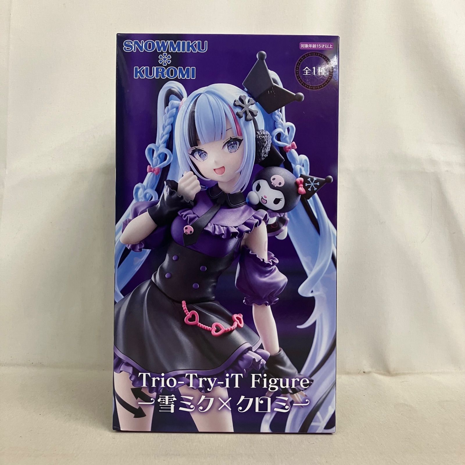 S*7様 初音ミク×クロミフィギュア4つセット　Trio-Try-iT Figu 未開封 初音ミク Trio-Try-iT 雪ミク×クロミ フィギュア SF6407 c107
