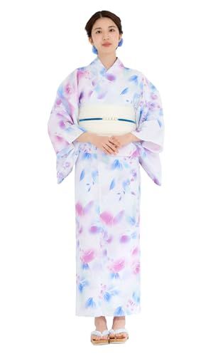 [NISHIORI] 二部式浴衣 レディース セパレート 浴衣単品 簡単着付け 夏祭り 花火大会 女性用 トレンド柄 和モダン 着崩れしにくいkoe