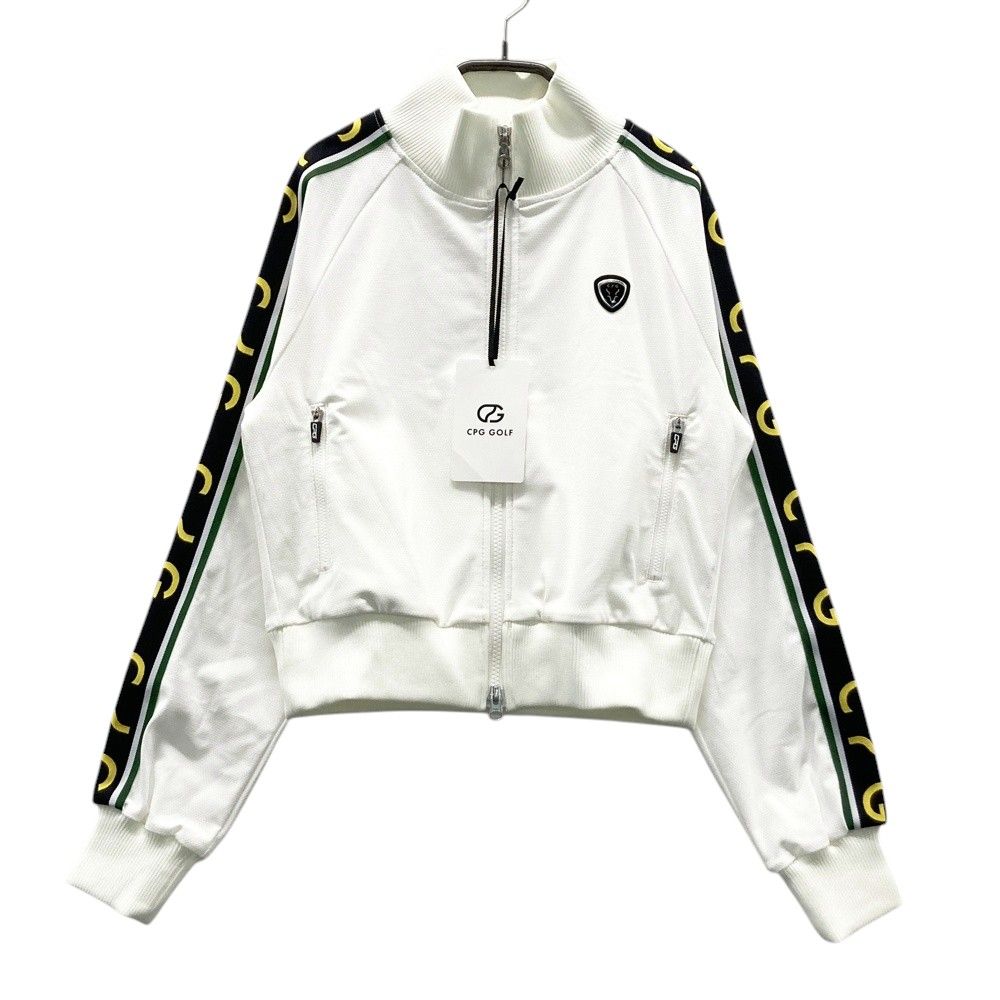 サイズ：1 CPG GOLF シーピージーゴルフ 1103-24116 トラックジャケット ホワイト系 [240101675876] ゴルフウェア レディース ストスト