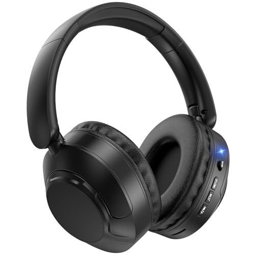 ヘッドホン bluetooth 【2026最新Bluetooth5.4】 ワイヤレスヘッドホン アクティブノイズキャンセリング(ANC)搭載 最大50時間再生 TFカード&有線&無線対応 40mmドライバー Hi-Fi音質 密閉型 音漏れ防止 b98abdf4
