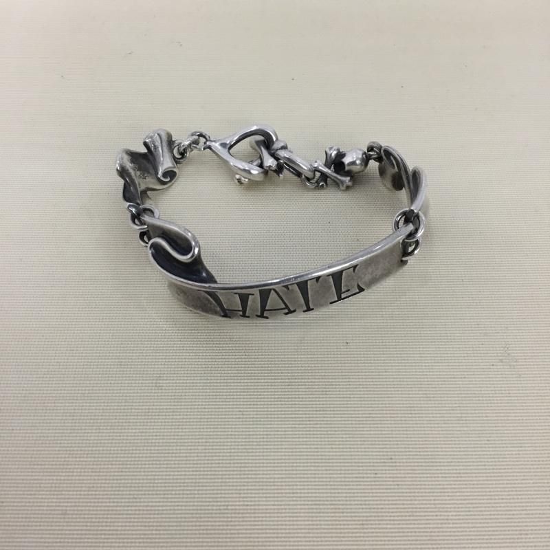 RATRACE ラットレース アクセサリー ブレスレット、バングル Message on Ribbon HATE