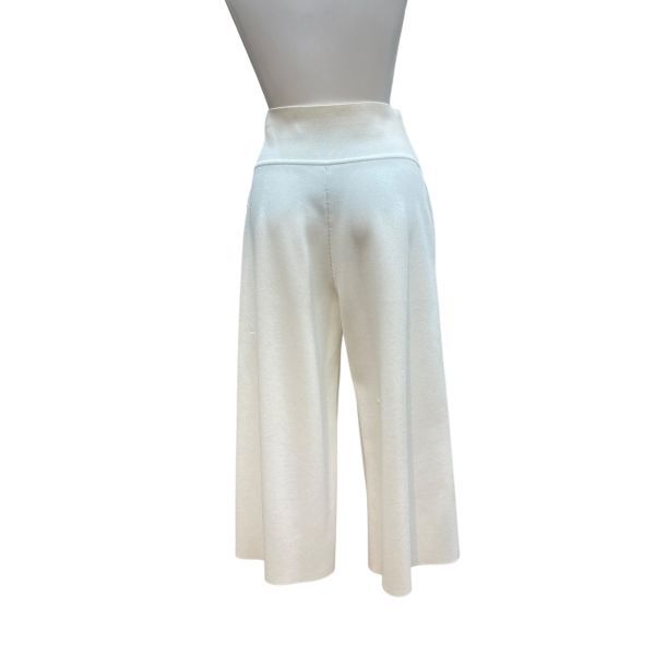 □ フォクシーニューヨーク FOXEY NEW YORK ワイドパンツ クロップド丈