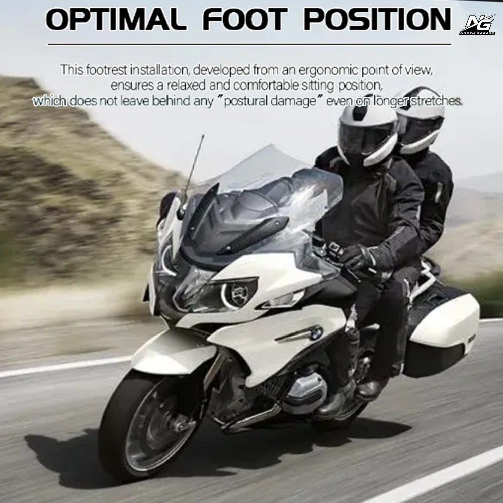BMW R1250RT R1200RT LC 2014 - 2021 2022 オートバイ ドライバー フットレスト移設キット ライダー フットペグ ローダウンキット
