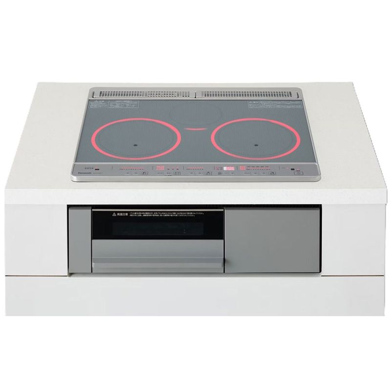 メーカー正規品 新品 PANASONIC パナソニック IHクッキングヒーター Fシリーズ KZ-F1T6XST シルバー/グレー 3口IH 60cm