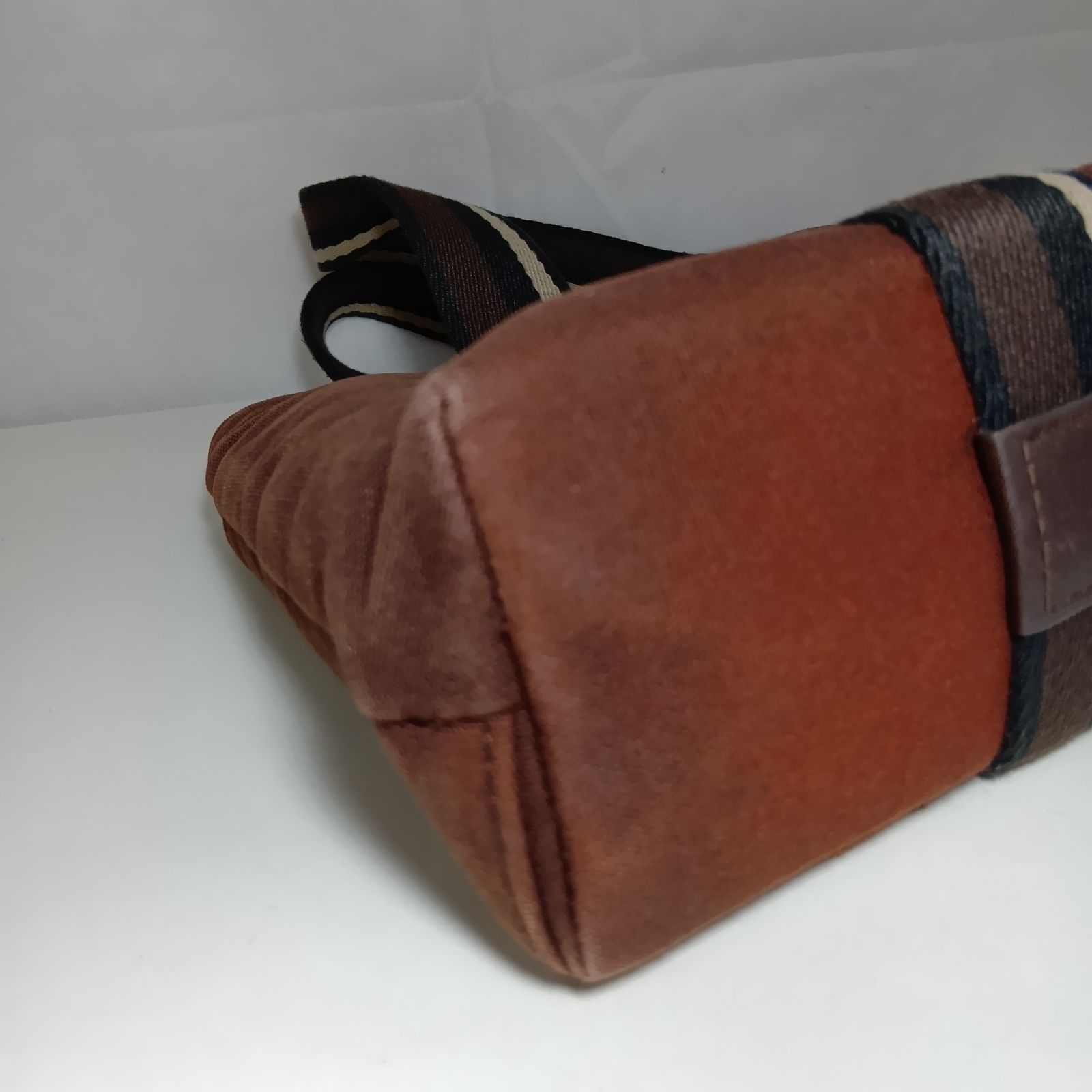 N HERMES エルメス トロカホリゾンタル PM ハンドバッグ カバン トートバッグ ユニセックス ブラウン