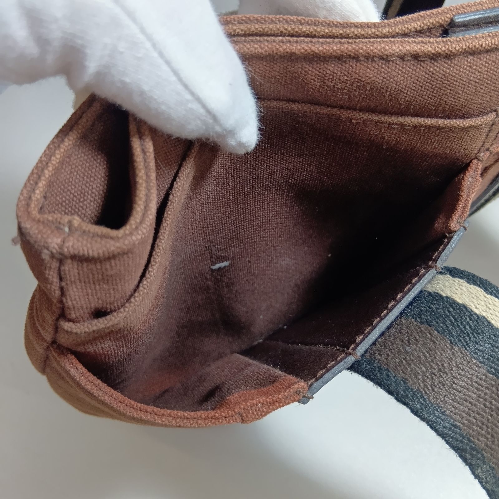 N HERMES エルメス トロカホリゾンタル PM ハンドバッグ カバン トートバッグ ユニセックス ブラウン