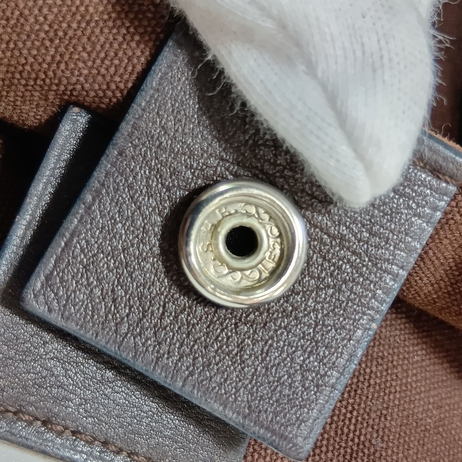 N HERMES エルメス トロカホリゾンタル PM ハンドバッグ カバン トートバッグ ユニセックス ブラウン