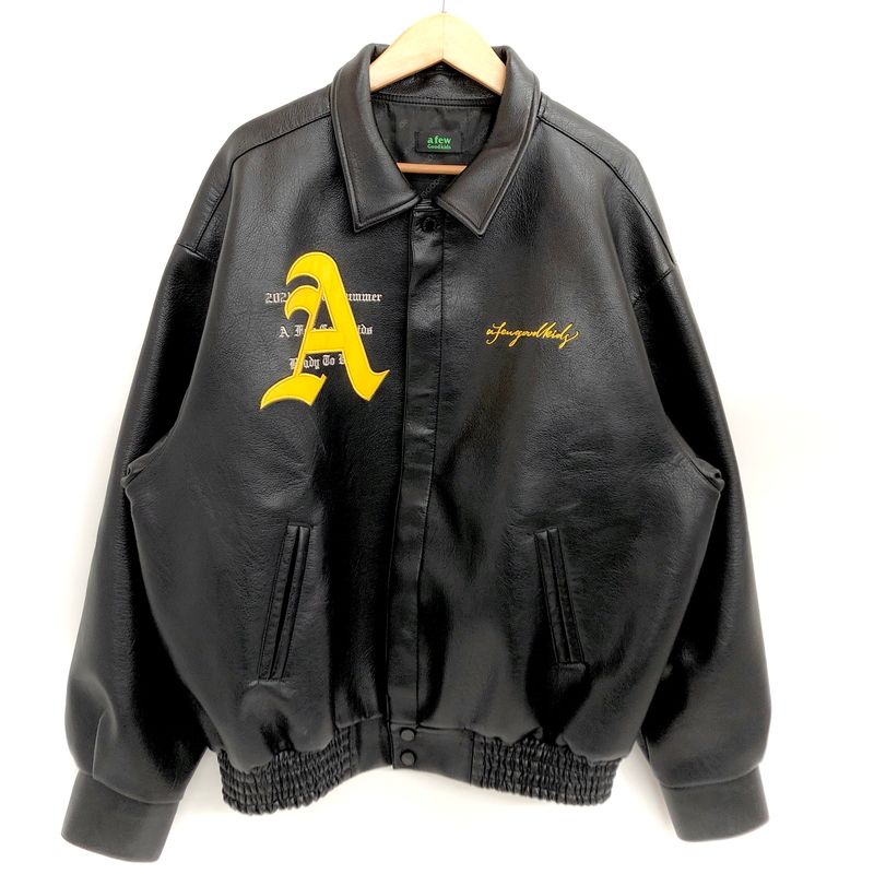 【中古品】 A FEW GOOD KIDS ア・フュー・グッド・キッズ RACING LEATHER JACKET レザージャケット アウター 【142-260608-rs-08-fur】