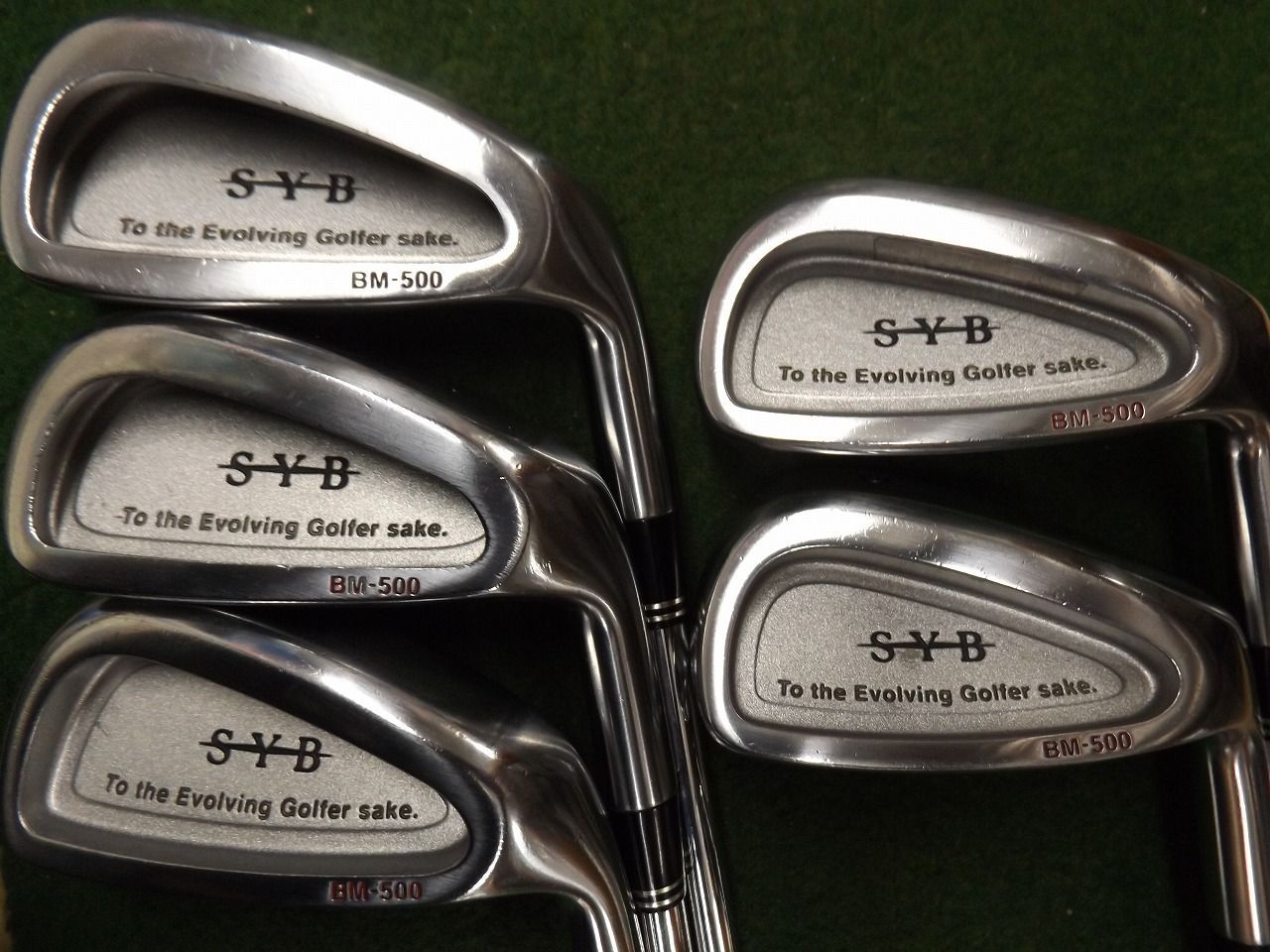 4137 SYB BM-500 #6-PW GS85,NS850GH R リシャフト サイブ アイアンセット 026245