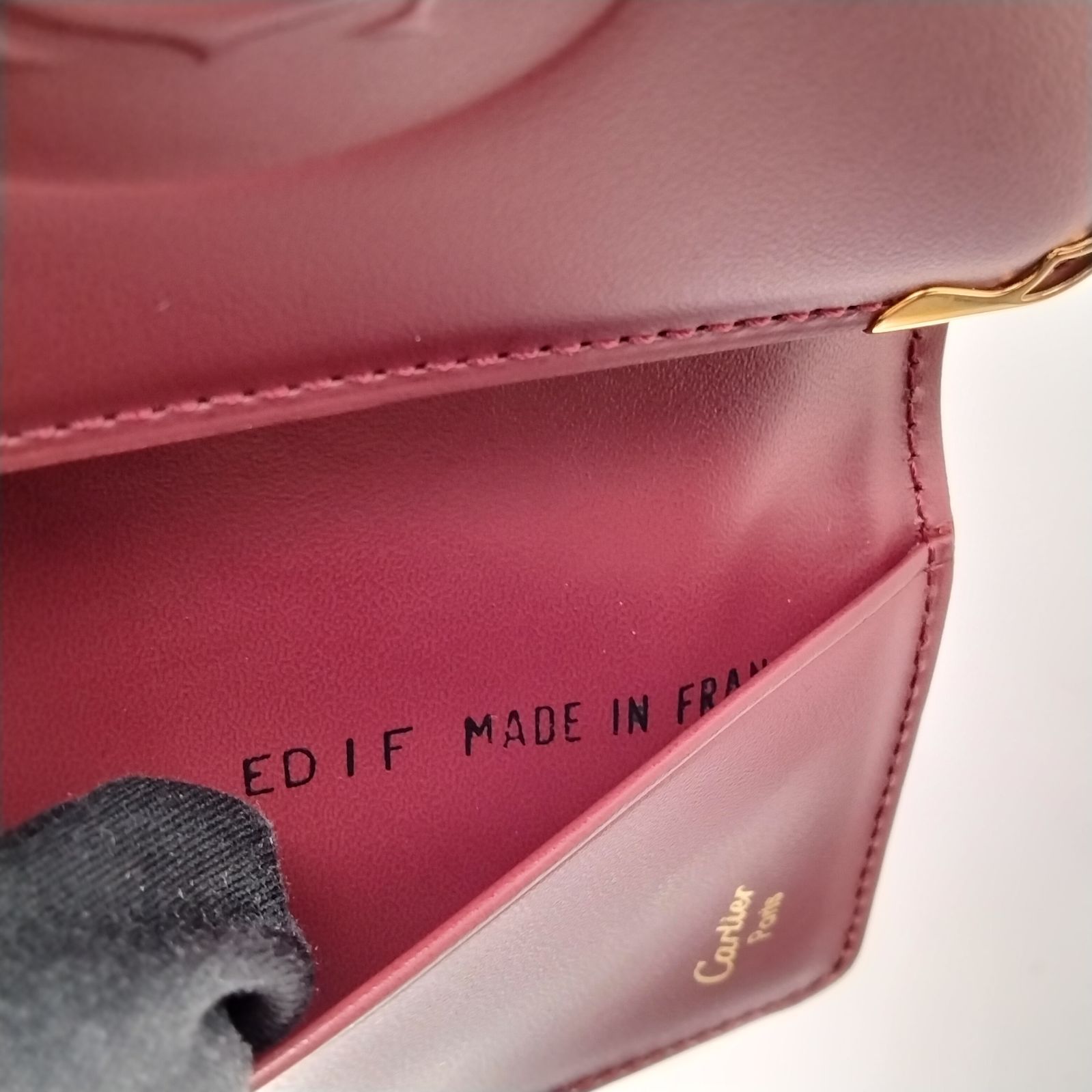 ✨️Cartier✨️カルティエ マストライン レザー キーケース ボルドー