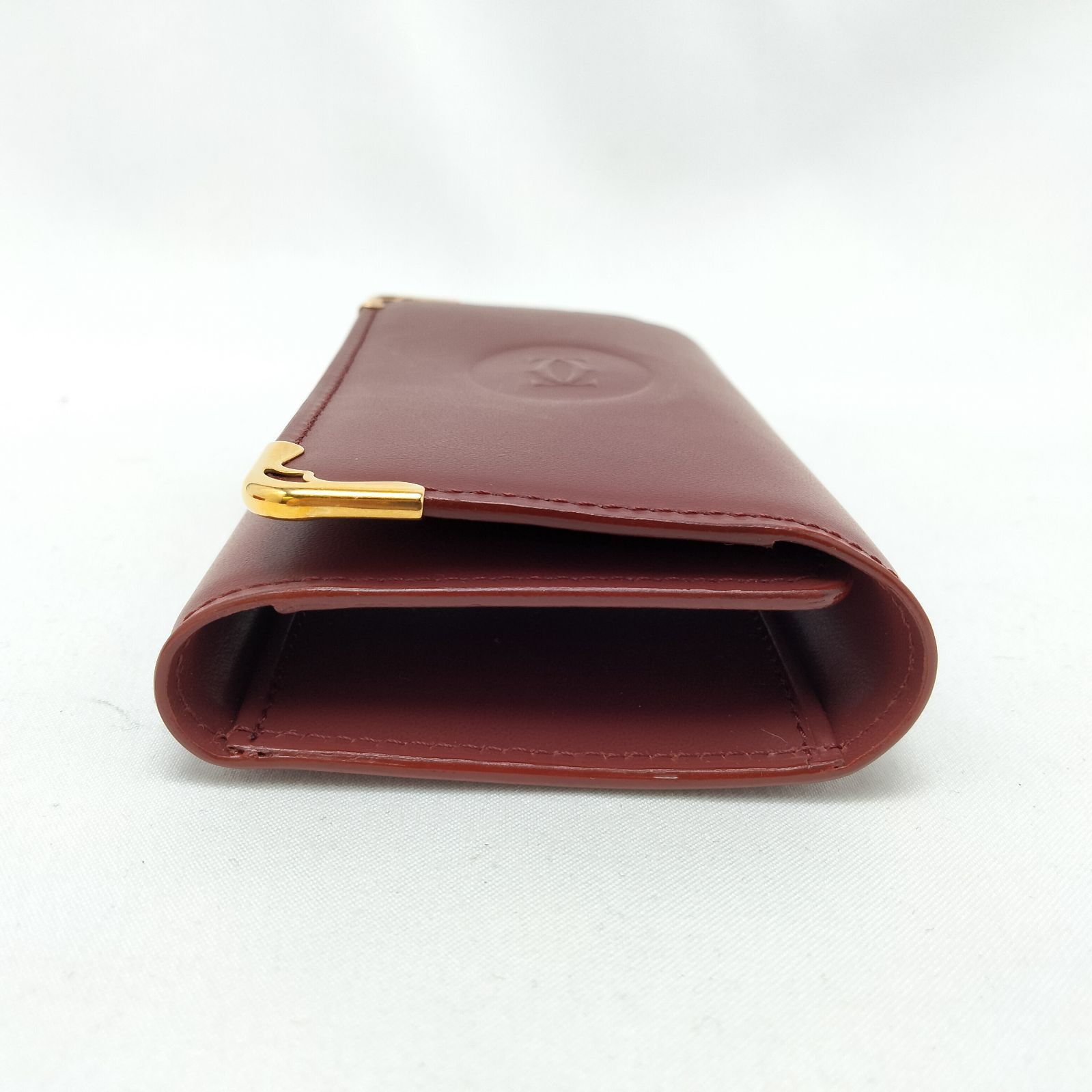 ✨️Cartier✨️カルティエ マストライン レザー キーケース ボルドー