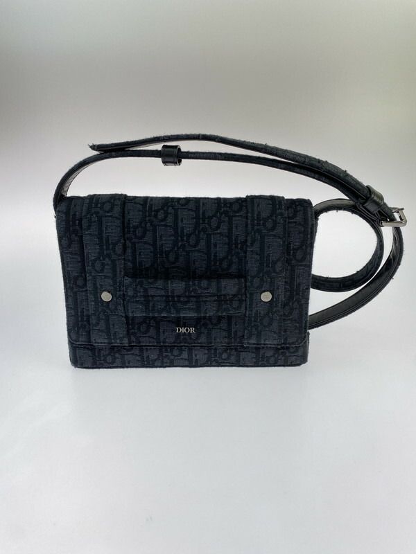 【中古美品】 DIOR ディオール Oblique Canvas Shoulder Bag ディオール 1WRCA360YJY オブリーク ショルダーバッグ カバン 鞄 【180-260608-jt-01-min】