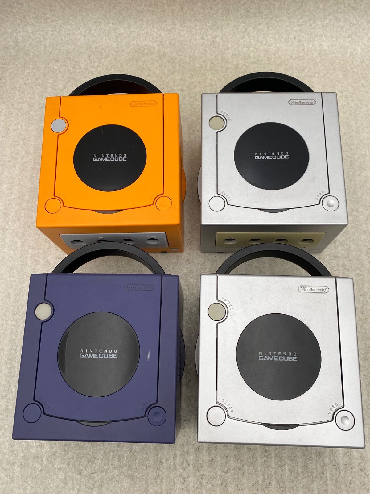 ゲームキューブ 本体　4点　ジャンク　まとめ売り