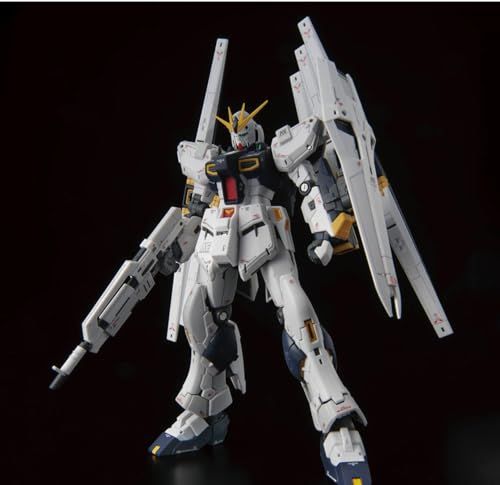 BANDAI SPIRITS(バンダイ スピリッツ) RG 機動戦士ガンダム 逆襲のシャア νガンダム(ダブル・フィン・ファンネル装備型) 1/144スケール 色分け済みプラモデルJu c530544b