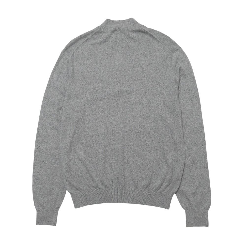 □美品□BURBERRY バーバリー ニット サイズM ハーフジップ ハイネック