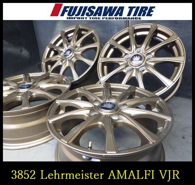 【3852】B送料無料▲Lehrmeister PREMIX AMALFI VJR▲15x6.0J 5穴 114.3 +53▲4本 26103406 3852】B送料無料△Lehrmeister PREMIX AMALFI VJR△15x6.0J 5穴 114.3