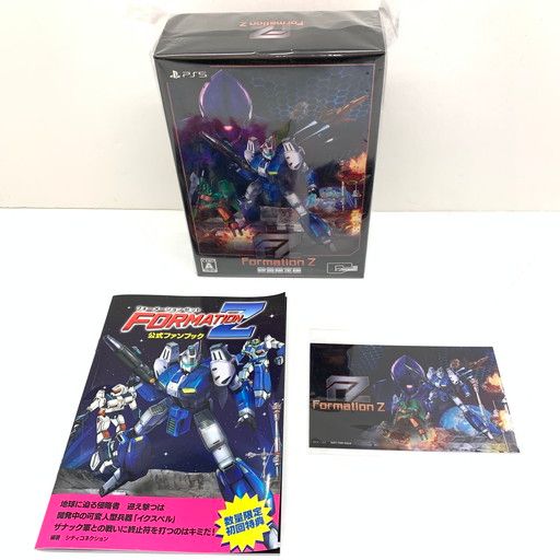 【中古未使用】FZ： Formation Z 数量限定版 公式ブック イラストカード 3点セット -PS5【026-260608-mo-06-fur】