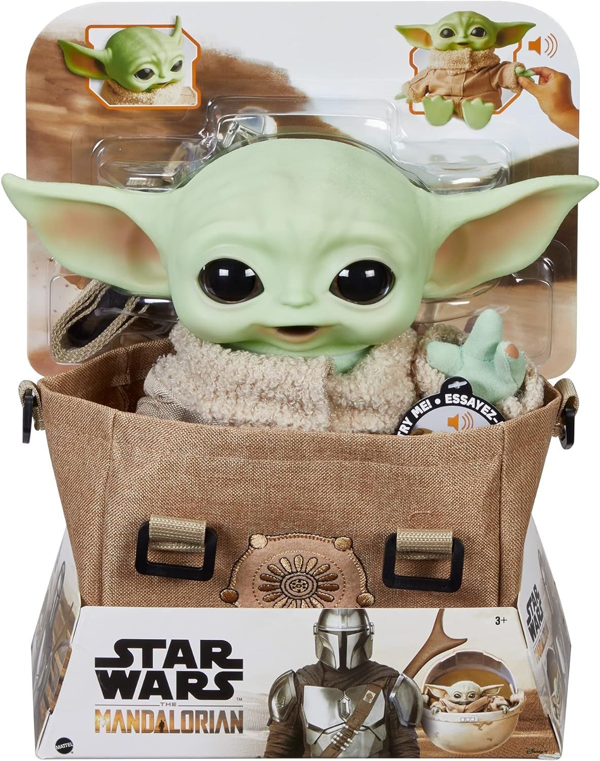 MATTEL　ディズニー/ピクサー Disney PIXAR スター・ウォーズ マンダロリアン グローグー ザ・チャイルド プレミアム ソフトフィギュア ぬいぐるみ クリスマスプレゼント 誕生日プレゼント ギフト おくりもの 女の子 男の子 入園 入学