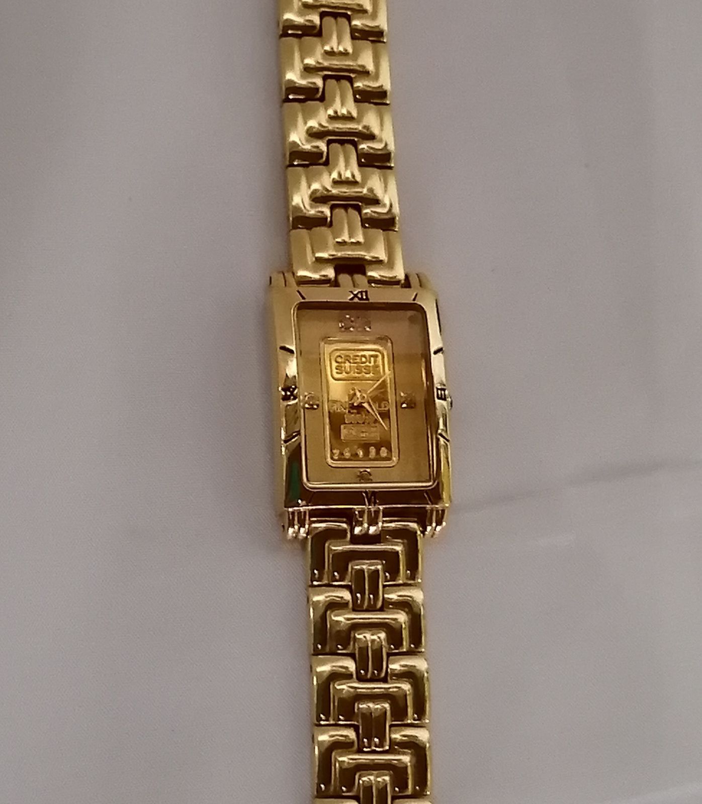 CREDIT SUISSE クレディスイス FINE GOLD 999.9 腕時計