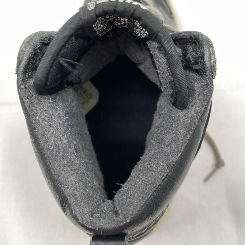 【中古】Stussy × Nike Dunk HIgh Plus ブラック 27cm 302763-001 ▲加水分解、ソール剥がれ スニーカー ステューシー×ナイキ[17]