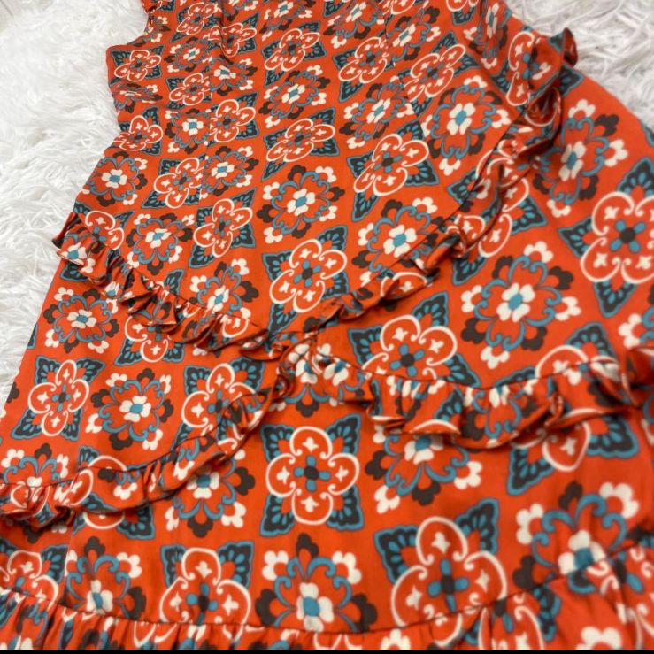 MOSCHINO CHEAP&CHIC/モスキーノ、ノースリーブ花柄ワンピース、38