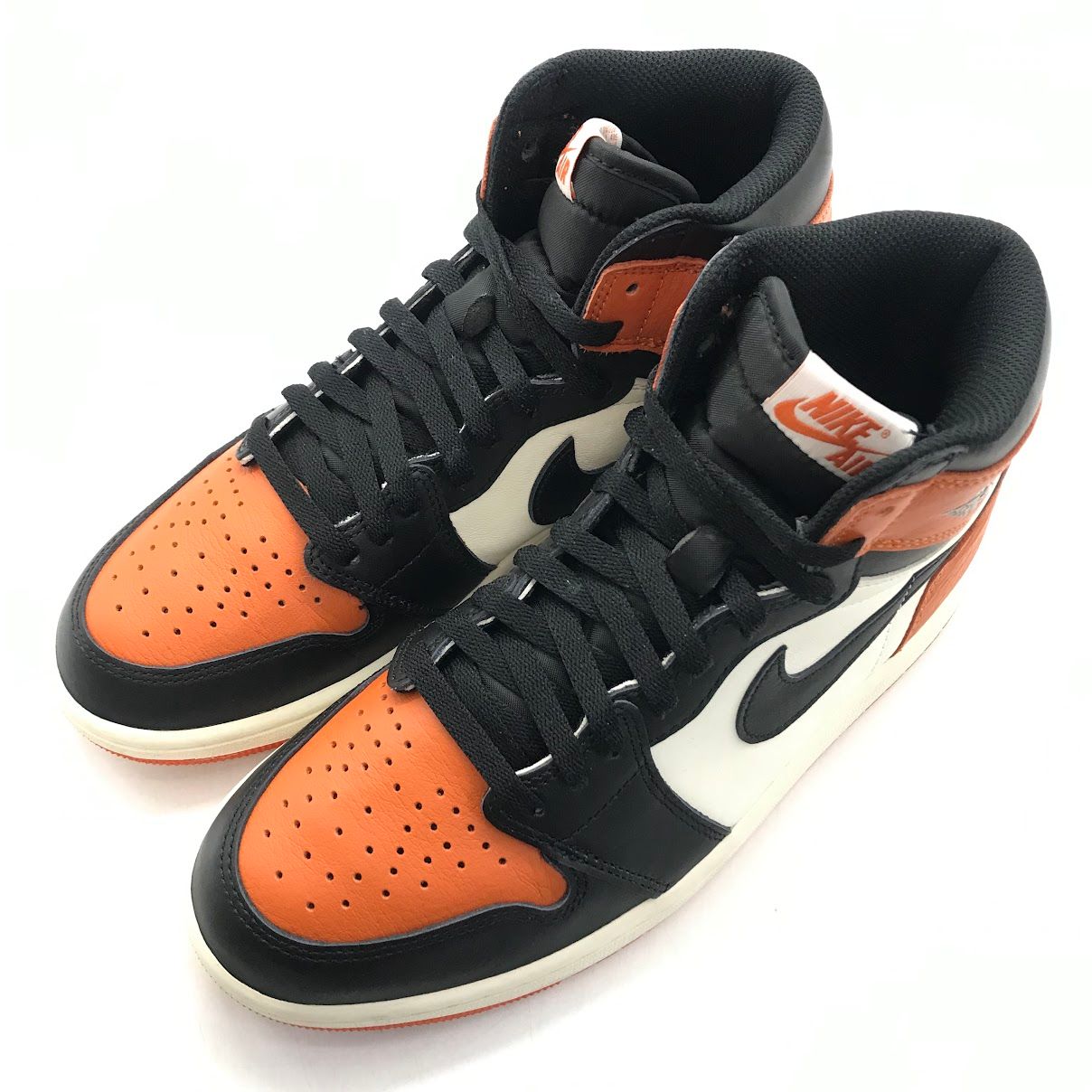 【倉吉店】 中古 NIKE | ナイキ スニーカー AIR JORDAN 1 OG 'SHATTERED BACKBOARD' シャッタード バックボード 2025 DZ5485-008 オレンジ 27cm 【126】