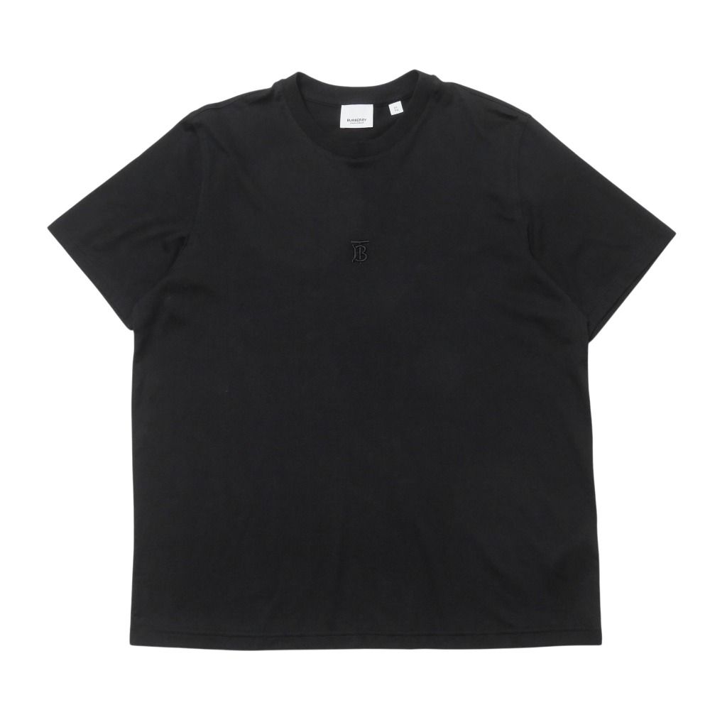■美品■BURBERRY バーバリー 半袖Ｔシャツ サイズXL ロゴ刺繍 クルーネック ブランド古着【中古】RA9686