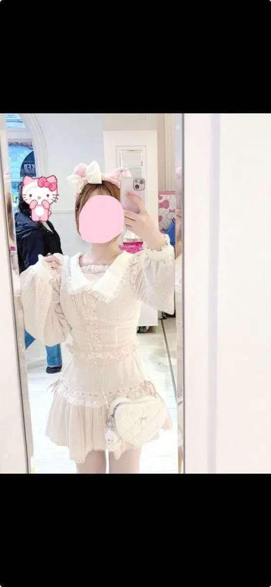 NOEMIE ノエミー 量産型 セット SET ブラウス スカート LOVE YOURSELF 承 'Her' Secret Honey シークレットハニー PIUM ピウム ROJITA ロジータ LIZ LISA リズリサ