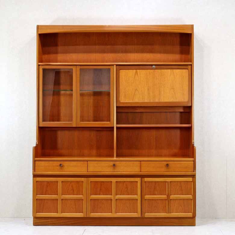 キャビネット ネイサン カップボード イギリス チーク 完成品 NATHAN Parker Knoll ミッドセンチュリー 北欧 ヴィンテージ