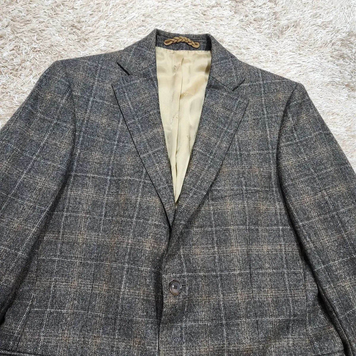 (ヴィンテージボックス) AIGNER アイグナー 正規品 ウール ジャケット 46