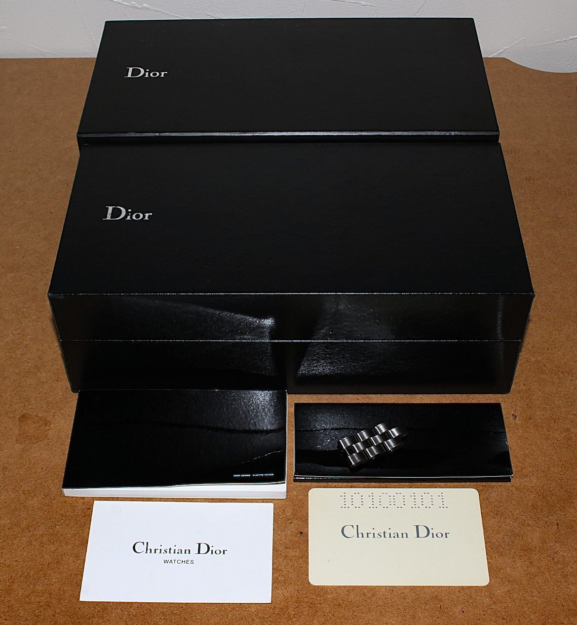 『VRW-1900』☆時計☆Dior (ディオール)☆ CD084610☆シフル ルージュ クロノグラフ☆BK文字盤 メンズ 自動巻き 稼働品☆