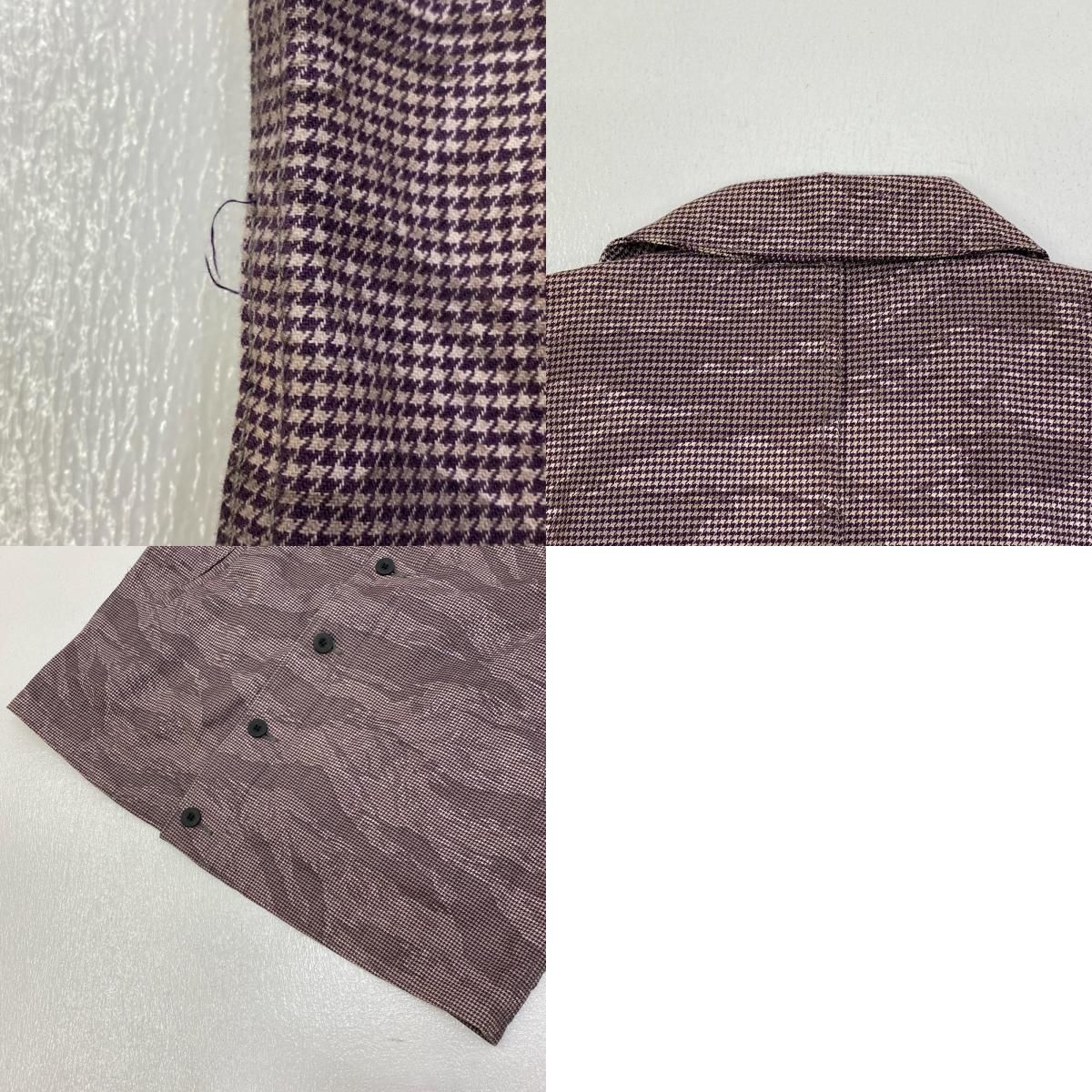 【加古川店】 中古 その他アウター 千鳥格子柄ジャケット　N.W.O サイズ：L 【96】