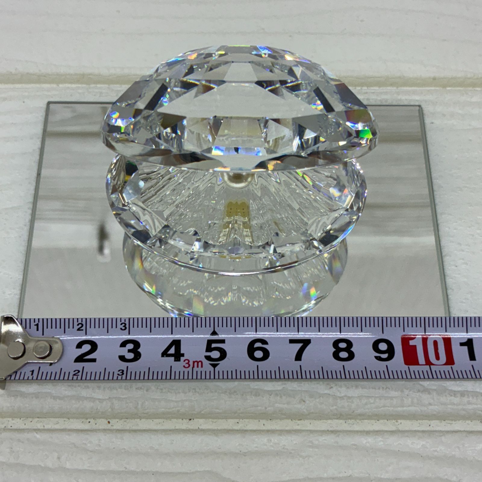 S946 Swarovski スワロフスキー 貝と真珠 オブジェ 置物 ラージサイズ 