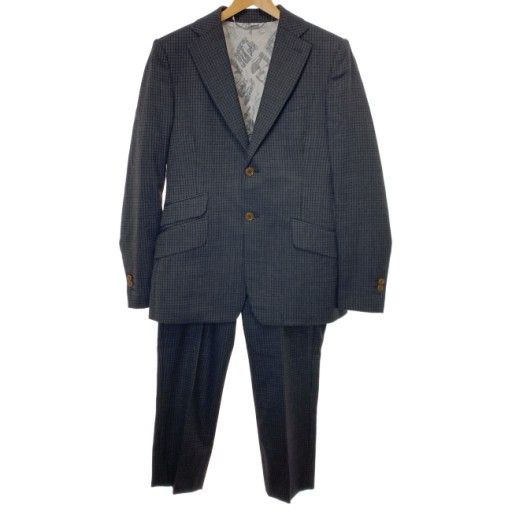 【中古】　Vivienne Westwood　セットアップ　スーツセットアップ　チェック　古着　/4304