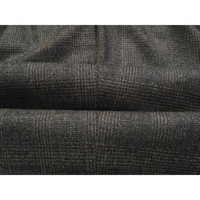 新品 azabu tailor 麻布テーラー 日本製 秋冬『CANONICO カノニコ 伊製生地』起毛 スリーピース スーツ46A(A5程度)灰 0915-027