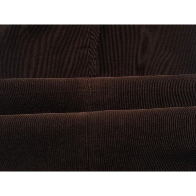 新品定価10万円 azabu tailor 麻布テーラー 日本製 秋冬『REDAELLI レダエリ 伊製生地』 コーデュロイ ダブルブレスト スーツ 46A(A5程度)茶 0817-002