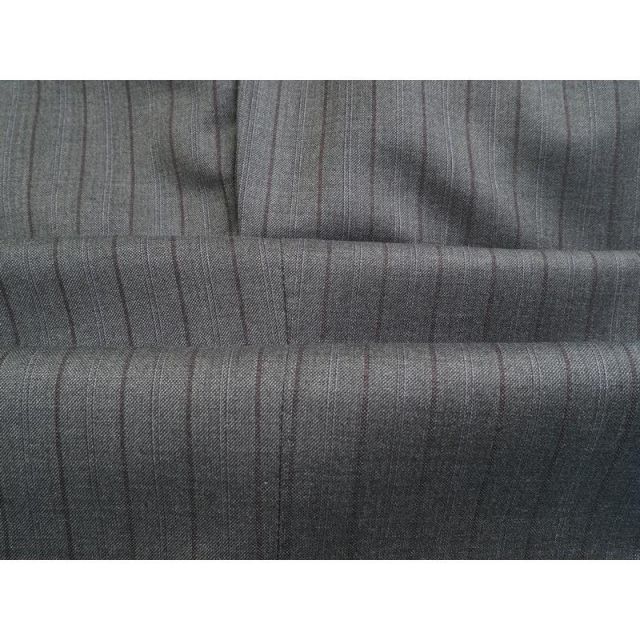 新品 azabu tailor 麻布テーラー 日本製 春秋冬『ロロピアーナ AUSTRALIS 伊製生地』スリーピース スーツ46A(A5程度)灰 0907-004