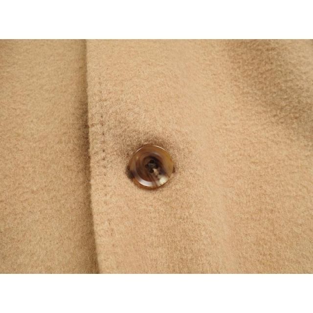 新品サンプル azabu tailor 麻布テーラー 日本製 カシミヤ混ウール チェスター コート 50A(A7)ベージュ XJ4H